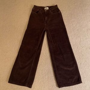 BDG by Urban outfitters brown corduroy pants size 26